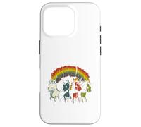 Zombie Unicorns Apocalypse Rainbow Scary Animal Homme Femme Coque pour iPhone 16 Pro