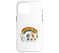 Zombie Unicorns Apocalypse Rainbow Scary Animal Homme Femme Coque pour iPhone 16 Pro Max