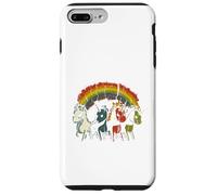 Zombie Unicorns Apocalypse Rainbow Scary Animal Homme Femme Coque pour iPhone 7 Plus/8 Plus
