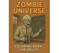 ZOMBIE UNIVERSE Coloring Book for Adults: 95 Highly Detailed Zombie Samurai, Witches, Pirates, Scientists & Haunted Characters in a Dark Fantasy World ... Creativity and Horror Zombie Art Lovers