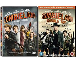 Zombieland 1-2 complete Collection DVD - Zombieland, Zombieland: Double Tap complete 2 movie set