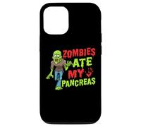 Zombies Ate My Pancréas T1D Type 1 Diabète Filles Enfants Garçons Coque pour iPhone 12/12 Pro