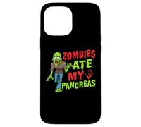 Zombies Ate My Pancréas T1D Type 1 Diabète Filles Enfants Garçons Coque pour iPhone 13 Pro Max