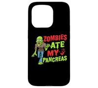Zombies Ate My Pancréas T1D Type 1 Diabète Filles Enfants Garçons Coque pour iPhone 15 Pro