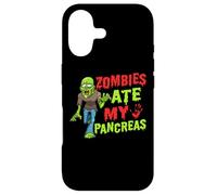 Zombies Ate My Pancréas T1D Type 1 Diabète Filles Enfants Garçons Coque pour iPhone 17