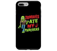 Zombies Ate My Pancréas T1D Type 1 Diabète Filles Enfants Garçons Coque pour iPhone 7 Plus/8 Plus
