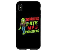 Zombies Ate My Pancréas T1D Type 1 Diabète Filles Enfants Garçons Coque pour iPhone XS Max