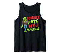Zombies Ate My Pancréas T1D Type 1 Diabète Filles Enfants Garçons Débardeur