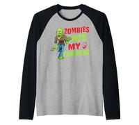 Zombies Ate My Pancréas T1D Type 1 Diabète Filles Enfants Garçons Manche Raglan