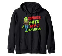 Zombies Ate My Pancréas T1D Type 1 Diabète Filles Enfants Garçons Sweat à Capuche