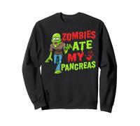 Zombies Ate My Pancréas T1D Type 1 Diabète Filles Enfants Garçons Sweatshirt