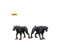 Zombies - Pack 2 figurines Dark Source Police Dogs 8 cm