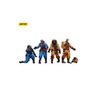 Zombies - Pack 4 figurines Dark Source Biochemical Lab Team 8 cm