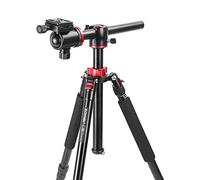 Zomei M8 Trépied professionnel horizontal en aluminium avec bras d'extension monopode, tête sphérique à 360° et colonne centrale rotative à 90° pour caméscope Canon Nikon DSLR DV