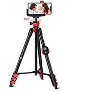 ZOMEI T60 Support de téléphone portable avec télécommande Bluetooth Trépied pour iPhone/Galaxy/Huawei/Xiaomi pour GoPro pour SLR