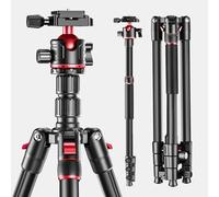 ZOMEi Trépied professionnel en aluminium pour appareil photo 173 cm avec sac de transport, support de téléphone, compatible avec jumelles reflex numériques, télescope laser