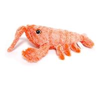 Zomepeyoll Jouet interactif en forme de homard qui saute et bouge pour chiens de taille moyenne, jouet apaisant pour chat et chien, jouet robuste à mâcher pour chiot (orange)