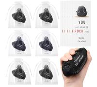 Zomiboo Set Cadeau Anti-Stress pour Collègues Compris Danke für Alles Soulagement du Stress au Bureau, Carte Inspirante, Sac en Organza, Cadeau de Remerciement pour Employés Enseignants
