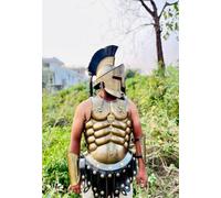Zomitiya 300 King Leonidas Battle Armor Suit 300 Film Grec Armor Spartan Muscle Armor