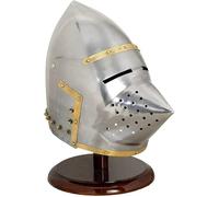 Zomitiya Casque bascinet médiéval en acier avec visage de cochon - Casque de guerrier gothique - Casque de chevaliers - Casque de chevaliers - Casque de chevaliers - Casque de chevaliers - Casque de