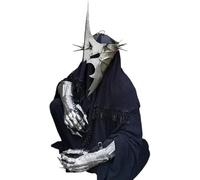 Zomitiya Le Seigneur des Anneaux Médiéval Nazgul Roi Sorcière Armure intégrale du corps Cosplay Halloween Costume