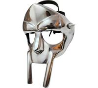 Zomitiya Masque de gladiateur médiéval Mf Doom finition dorée en laiton