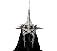 Zomitiya Nazgul Casque médiéval de roi sorcière en acier, costume de roi d'Angmar