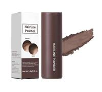 ZOMKIFA Poudre Ombre Racine des Cheveux Marron Remplissage Contourage Naturelle Densification Poudre Cheveux Effet Poussé Ombrage Ligne Cheveux Boîte Poudre Définir Camouflage Zones Clair