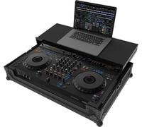 Zomo Flightcase A-DDJ-GRV6 Plus NSE - Compatible AlphaTheta DDJ-GRV6 - DJ Equipment Case avec plateau pour ordinateur portable 800 × 498 × 209 mm - Noir - Contreplaqué robuste