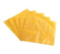 Zomo Gaine Protectrice pour 10 x 8 CDs - Prémium Edition jaune