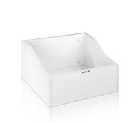 Zomo vs-Box 100/1 Blanc Enregistrement Boîte Lp-Regal De Mdf-Holz pour Env 120