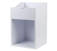 Zomo VS-Box 100/2 meuble vinyles, blanc