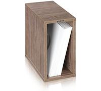 Zomo VS-Box 50 boîte de rangement pour vinyles noyer