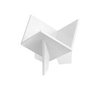 Zomo VsBox Space - Boite de rangement de supports - capacité : 120 disques vinyle - blanc