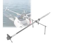 ZomoQryn Propulseur Bateau pour Perceuse Unité Propulsion éLectrique Portative Inclut Une Fixation Fixe Convient aux Bateaux Pneumatiques aux Kayaks Et aux CanoëS