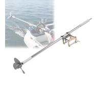 ZomoQryn Propulseur Bateau pour Perceuse Unité Propulsion éLectrique Portative Inclut Une Fixation Fixe Convient aux Bateaux Pneumatiques aux Kayaks Et aux CanoëS