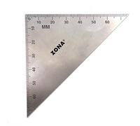Zona 37-433 Triangle, EN ACIER INOXYDABLE, 7,6 cm