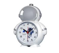 ZONABSQQ Réveil Petites horloges de Table, réveil d'astronaute, réveil de Table sans tic-tac avec rétro-éclairage, Cadeaux d'astronaute, décor de Chevet Compagnon de réveil