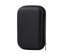 Zonadah 14 x 10 x 4 cm - Étui de transport universel pour disque dur - Étanche - Pour petits appareils électroniques et accessoires - Noir