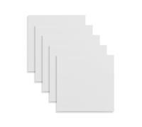 ZONADAH 250 pièces bloc-notes adhésif carré transparent, auto-adhésif transparent, bloc-notes translucide étanche 76 mm x 76 mm pour fournitures de bureau scolaire étudiant