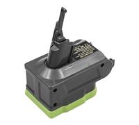 ZONADAH Adaptateur de Batterie V7/V8 pour Batterie Compatible avec Ryobi 18 V, Compatible avec la Batterie Dyson V7V8, Fonctionne pour aspirateur Dyson V7V8 Series Balayeuse (Adaptateur Uniquement)
