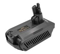 ZONADAH Adaptateur V10 pour batterie Dewalt 20 V, converti en remplacement pour aspirateur Dyson V10 pour animaux de compagnie, balayeuse