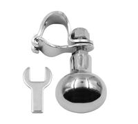 ZONADAH Bouton de volant de bateau en acier inoxydable 316 - Bouton de volant de bateau de sport marin pour une manœuvre et un contrôle faciles