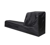 ZONADAH Housse de Protection pour rameur, 241 x 61 x 100 cm, Oxford imperméable pour rameur d'intérieur et d'extérieur, Noire