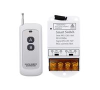 ZONADAH Interrupteur à distance sans fil 328 pieds 100 m longue portée alimentation de batterie à distance déconnexion 30 A 12 V-76 V avec récepteur de klaxon de voiture contrôle de pompe à eau haute