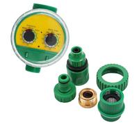 ZONADAH Minuterie d'eau, contrôleur de système d'irrigation de jardin, tuyau, robinet, minuterie, ordinateur, étanche, multifonction, contrôle numérique numérique automatique pour jardin, pelouse