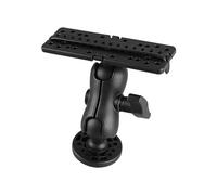 ZONADAH Support rotatif à 360 degrés réglable pour bateau, canoë, kayak, Support sondeur