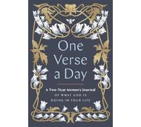 Zondervan One Verse a Day (Prayer Journal) (Relié)