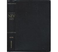 Zondervan Study Bible: New International Version, Black Bonded Leather