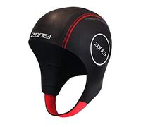 Zone 3 néoprène One Piece de Bonnet de Bain, Noir, M
